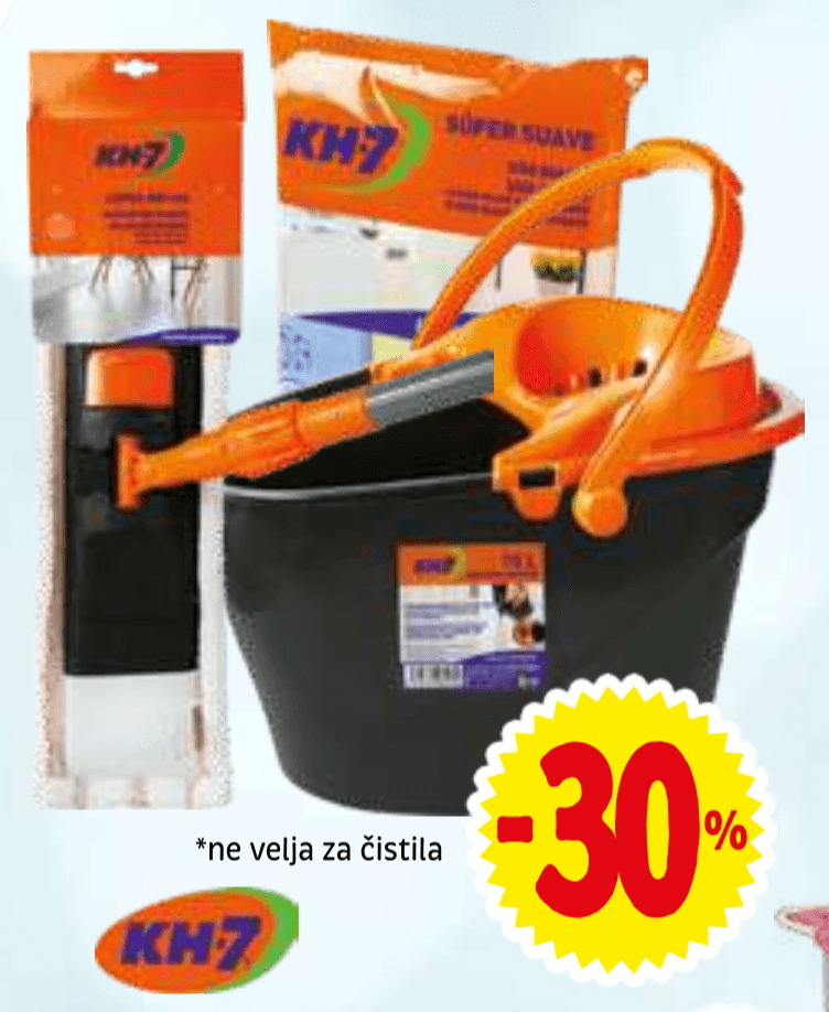 KH-7 Vsi dodatki za čiščenje - Akcija v trgovini E.Leclerc
