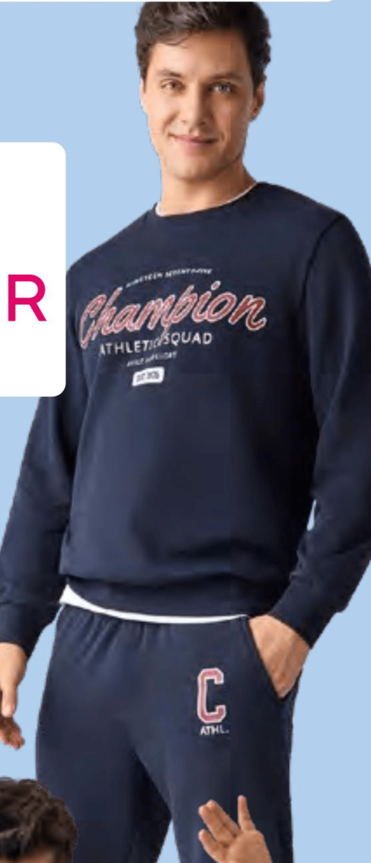 Zgornji ali spodnji del trenirke Champion - Akcija v trgovini Pepco