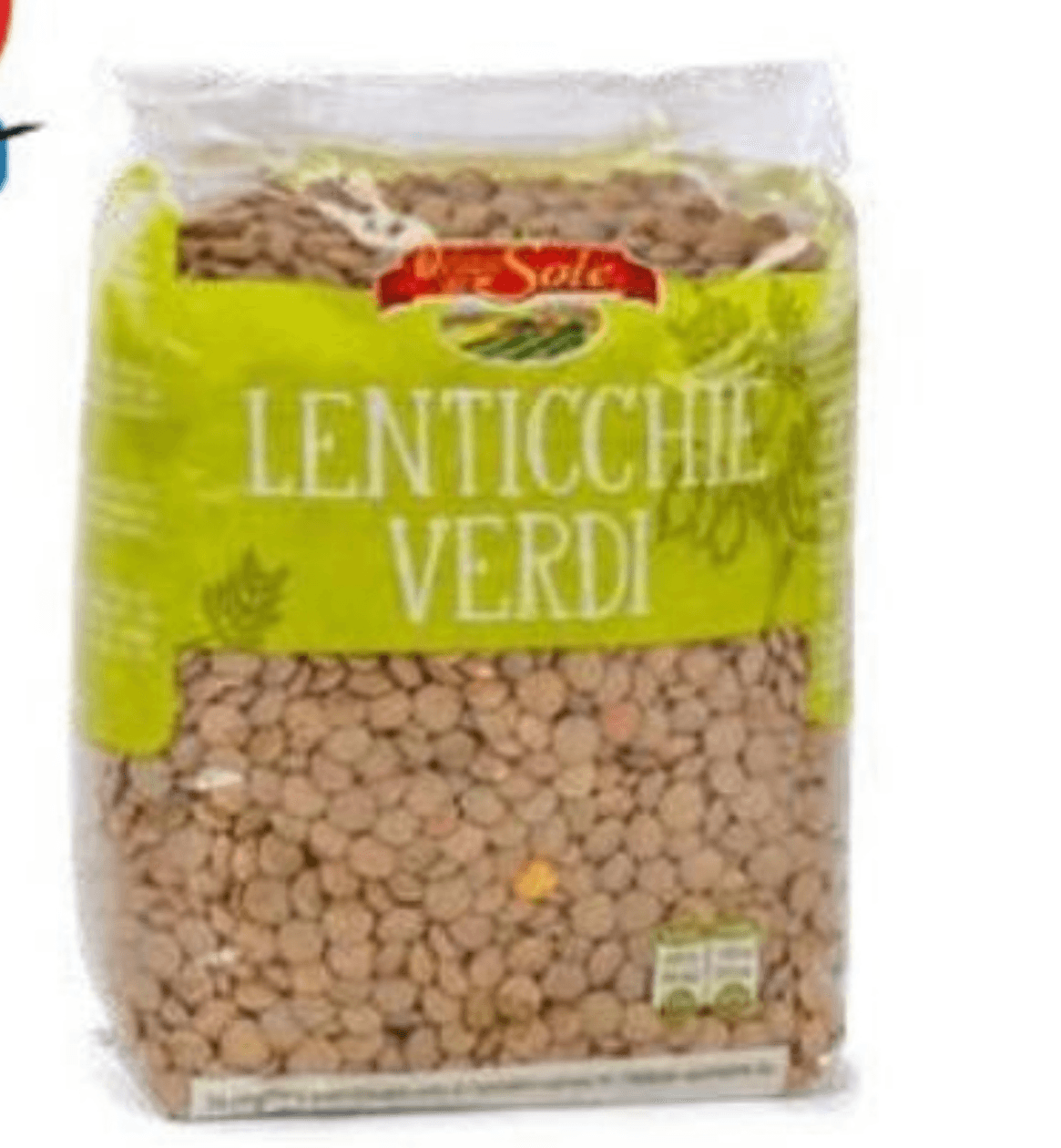 Zelena leča 500 g Delizie Sole - Akcija v trgovini Eurospin
