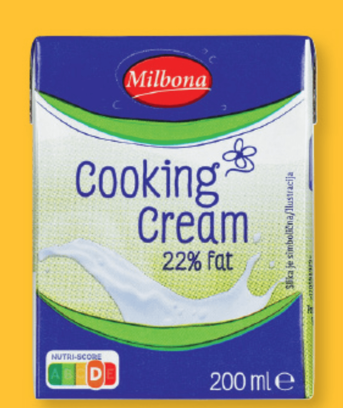 Milbona smetana za kuhanje 200 ml Akcija v trgovini Lidl