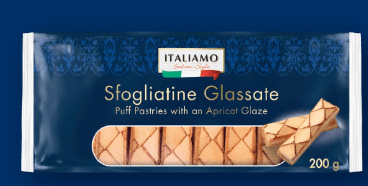 ITALIAMO Pecivo „Sfogliatine Glassate" 200 g - Akcija v trgovini Lidl