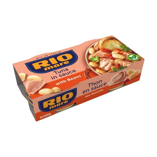 Rio Mare fižol ali grah s tunino 2 x 160 g Akcija v trgovini Spar