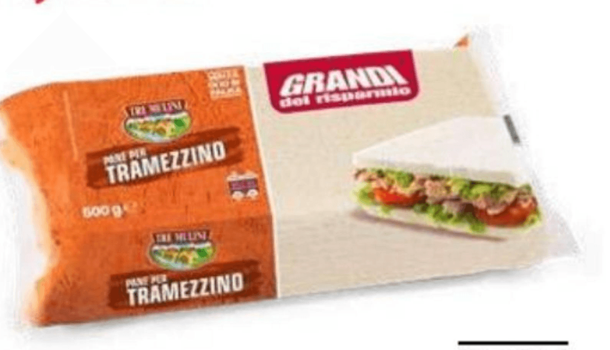 Kruh za sendviče 500 g TRE MULINI - Akcija v trgovini Eurospin