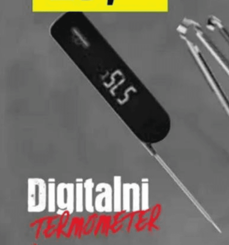 Digitalni termometer Akcija v trgovini Lesnina