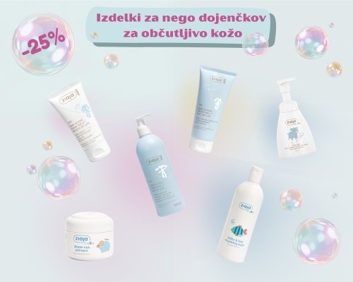 Ziaja otroški izdelki Akcija v trgovini Tuš