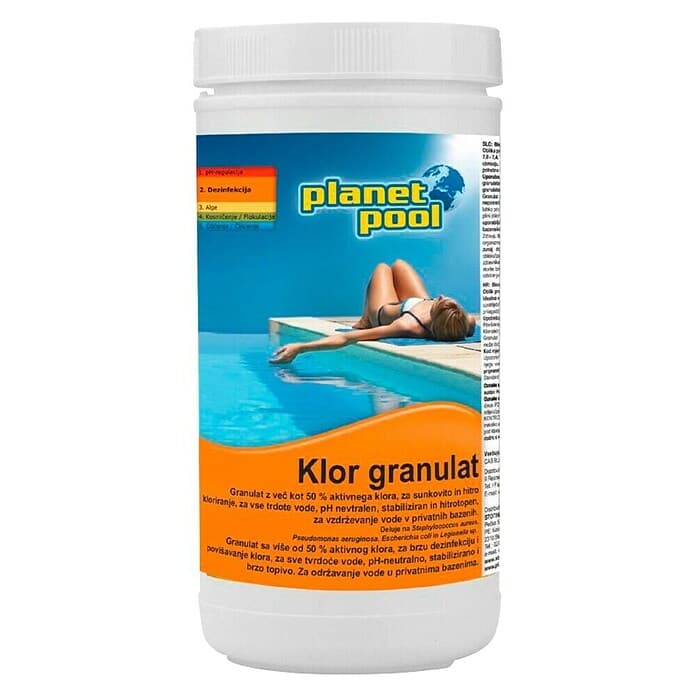 Klor granulat 'Chemclor' 5 kg planet pool Akcija v trgovini Bauhaus