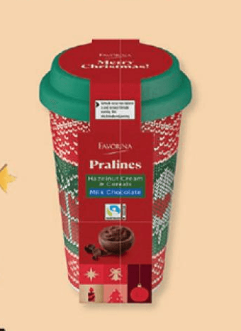 Favorina izbor pralin 80 g Akcija v trgovini Lidl