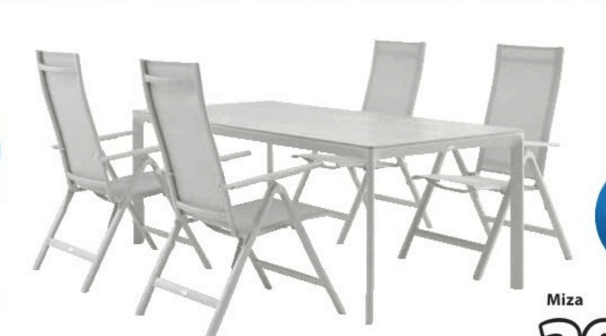 Vrtna miza KUMLA - Akcija v trgovini Jysk