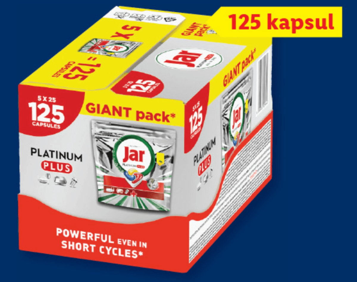 Jar Platinum Plus kapsule 125 kapsul - Akcija v trgovini Lidl