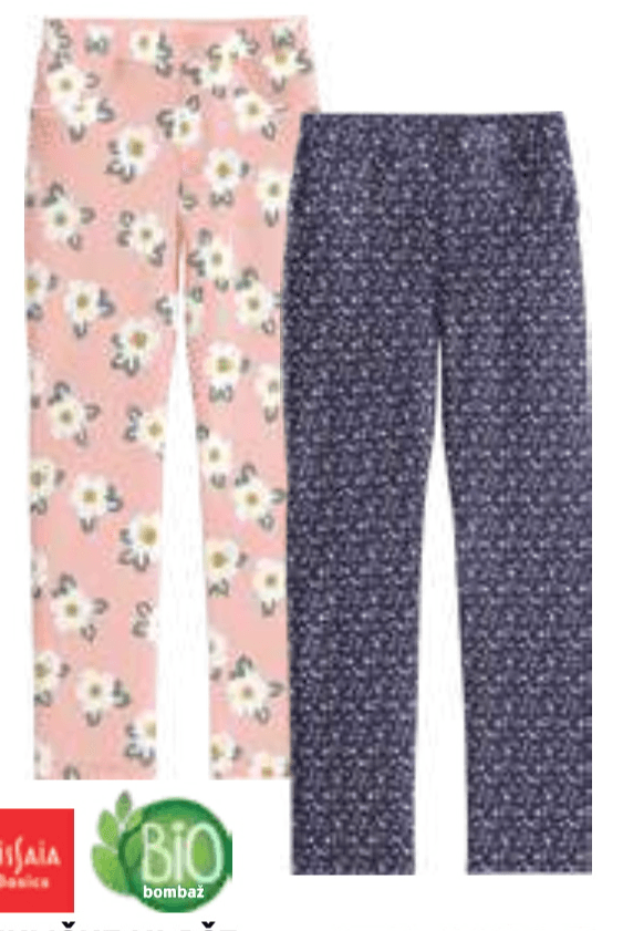 Dekliške hlače TISSAIA - Akcija v trgovini E.Leclerc