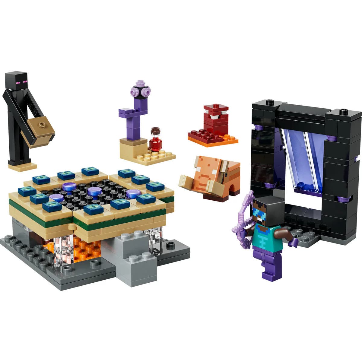 LEGO MINECRAFT POTOVANJE SKOZI PORTALA NETHER IN END Akcija v trgovini Mueller