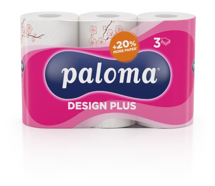Papirnate brisače Paloma Design 3/1 Akcija v trgovini Mercator