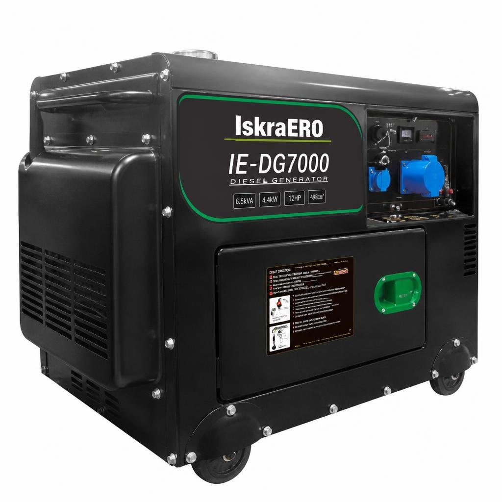 Generator IE-DG7000 IskraERO Akcija v trgovini Bauhaus