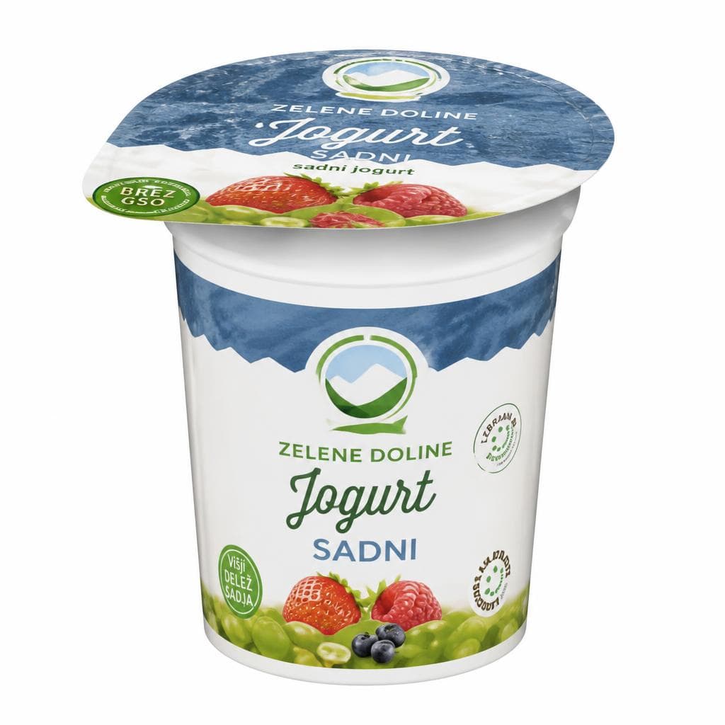 Sadni jogurt Zelene doline 160 g Akcija v trgovini Tuš