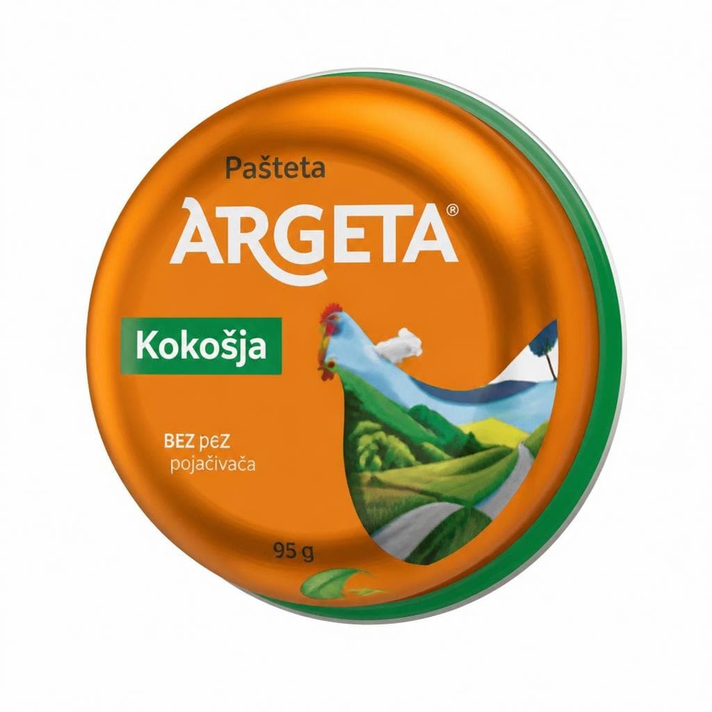 Pašteta Argeta 95 g Akcija v trgovini Mercator