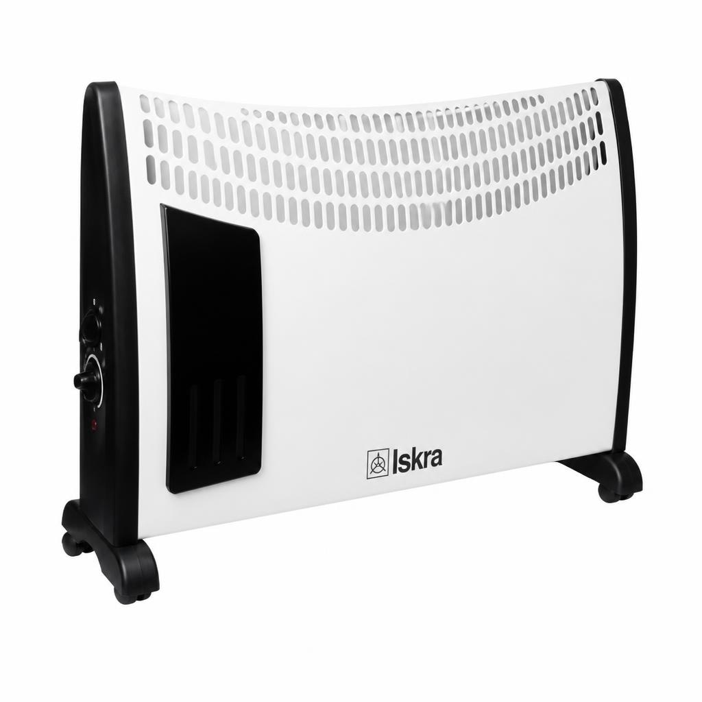 Električni grelnik Iskra DL03 Turbo z ventilatorjem Akcija v trgovini Pevex