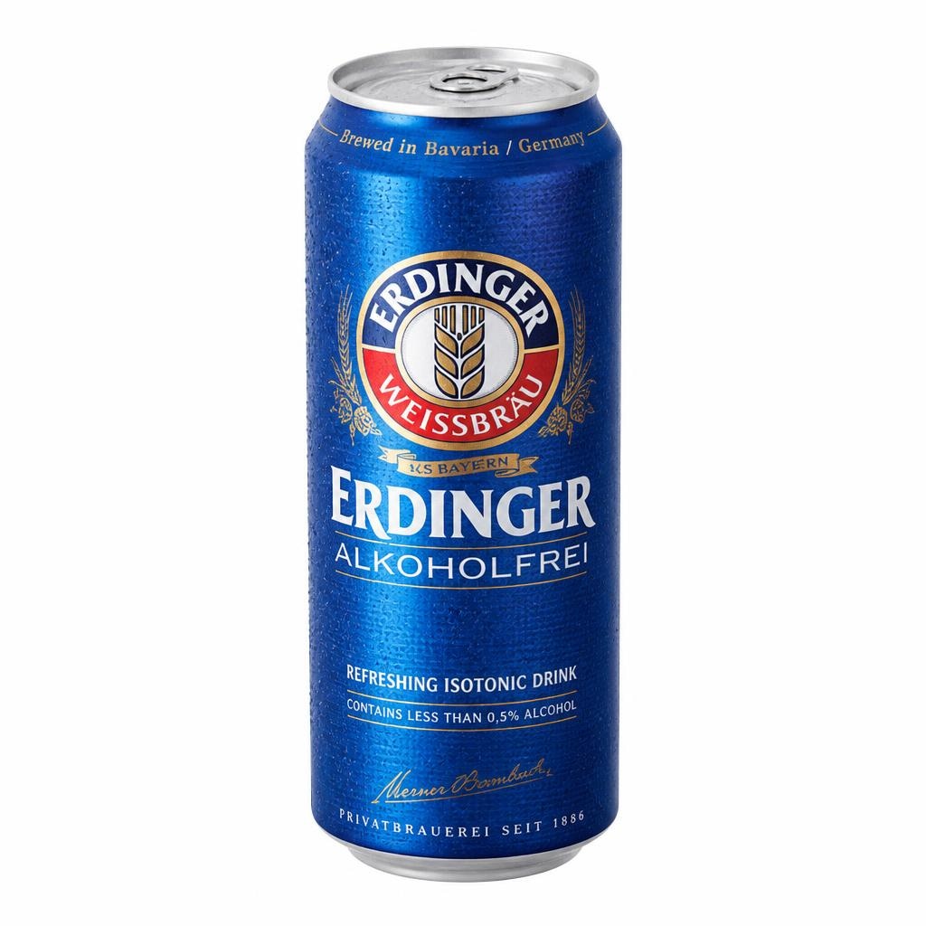 Erdinger pivo pšenično svetlo ali temno 0,5 l Akcija v trgovini E.Leclerc
