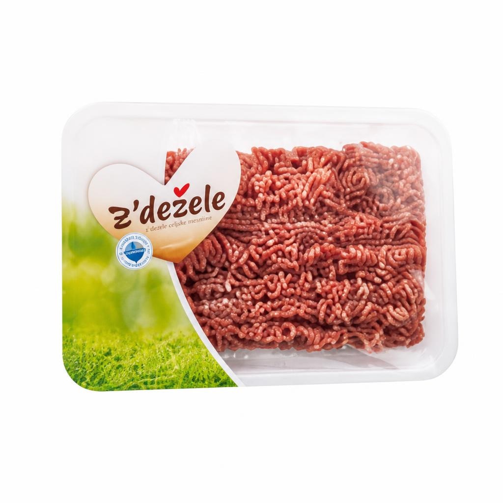 Mleto mešano meso 1000 g Z'dežele Akcija v trgovini Spar