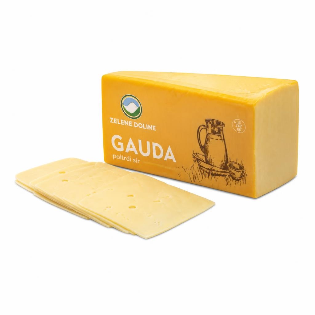 Sir Gauda ali Edamec Akcija v trgovini E.Leclerc