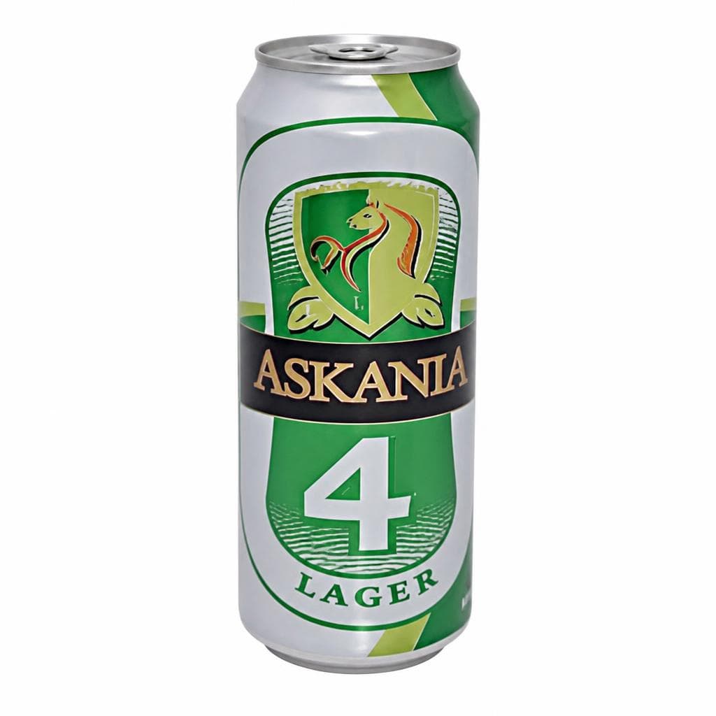 Svetlo pivo Askania 500 ml Akcija v trgovini Eurospin