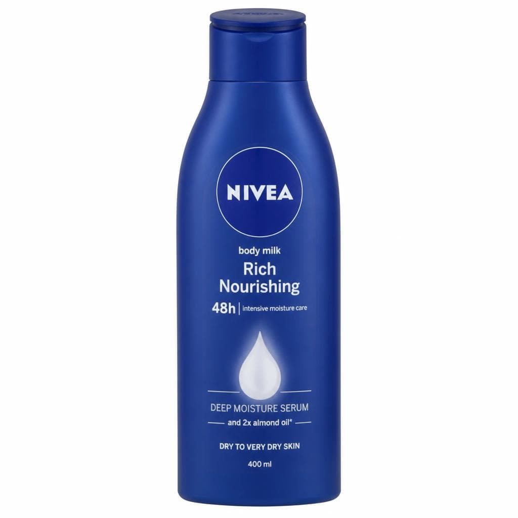 Mleko ali losjon za telo Nivea 400 ml Akcija v trgovini E.Leclerc
