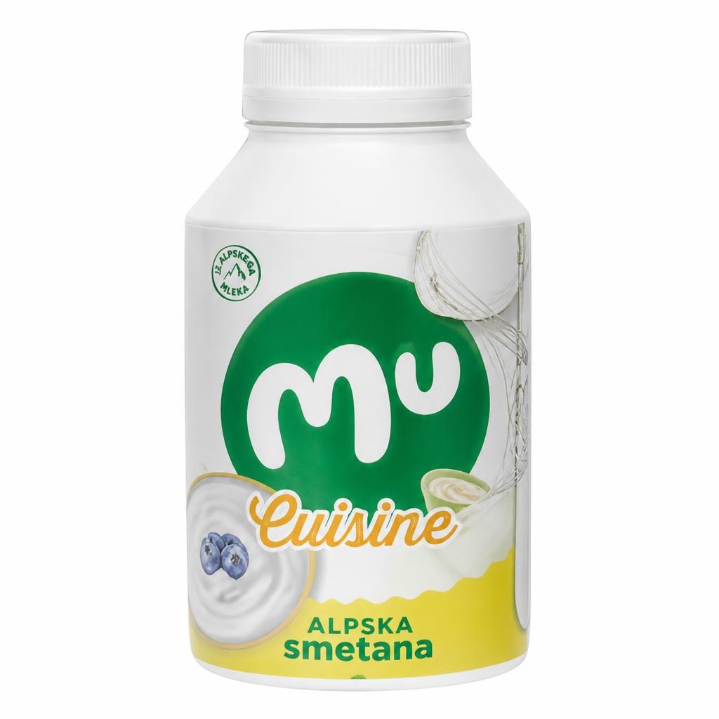 Alpska smetana MU Cuisine 250 ml - Akcija v trgovini Jager