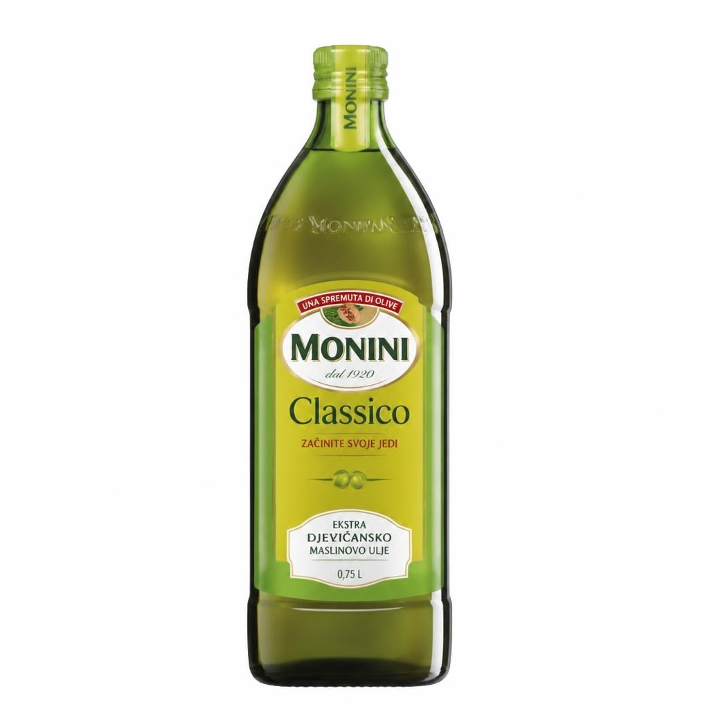 Extra deviško oljčno olje 0,75 L Monini Akcija v trgovini Jager