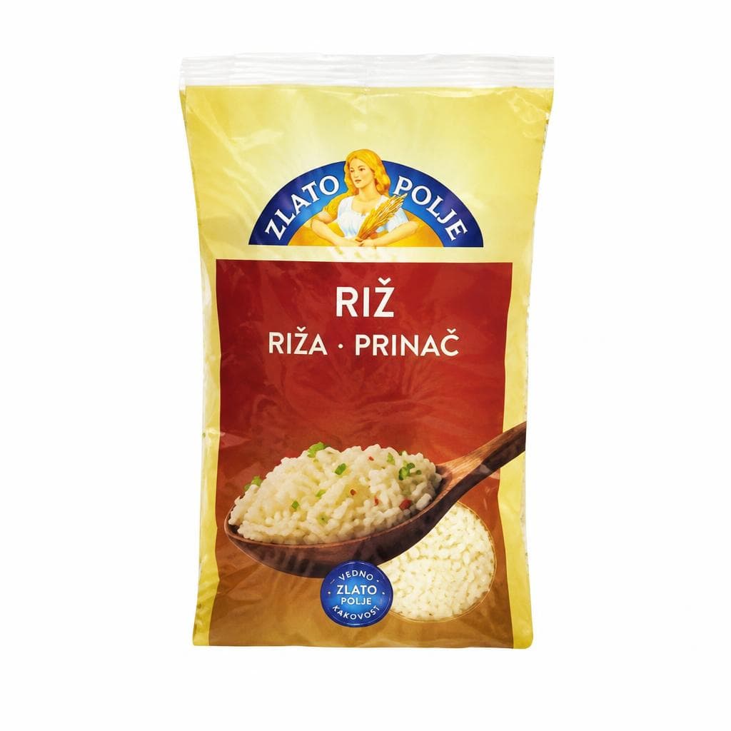Zlato polje riž 800 g Akcija v trgovini Spar