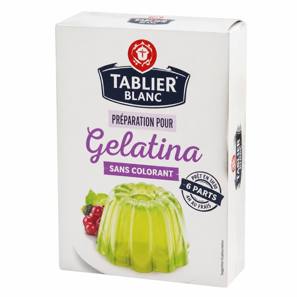 Tablier Blanc Pripravek za želatino 2x 85 g Akcija v trgovini E.Leclerc