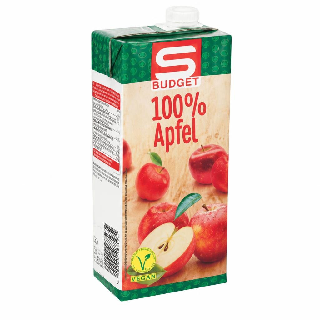 Jabolčni sok 1 L Budget - Akcija v trgovini Spar