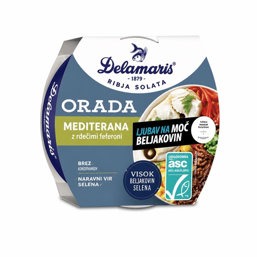 Delamaris ribja solata 170 g Akcija v trgovini Hofer