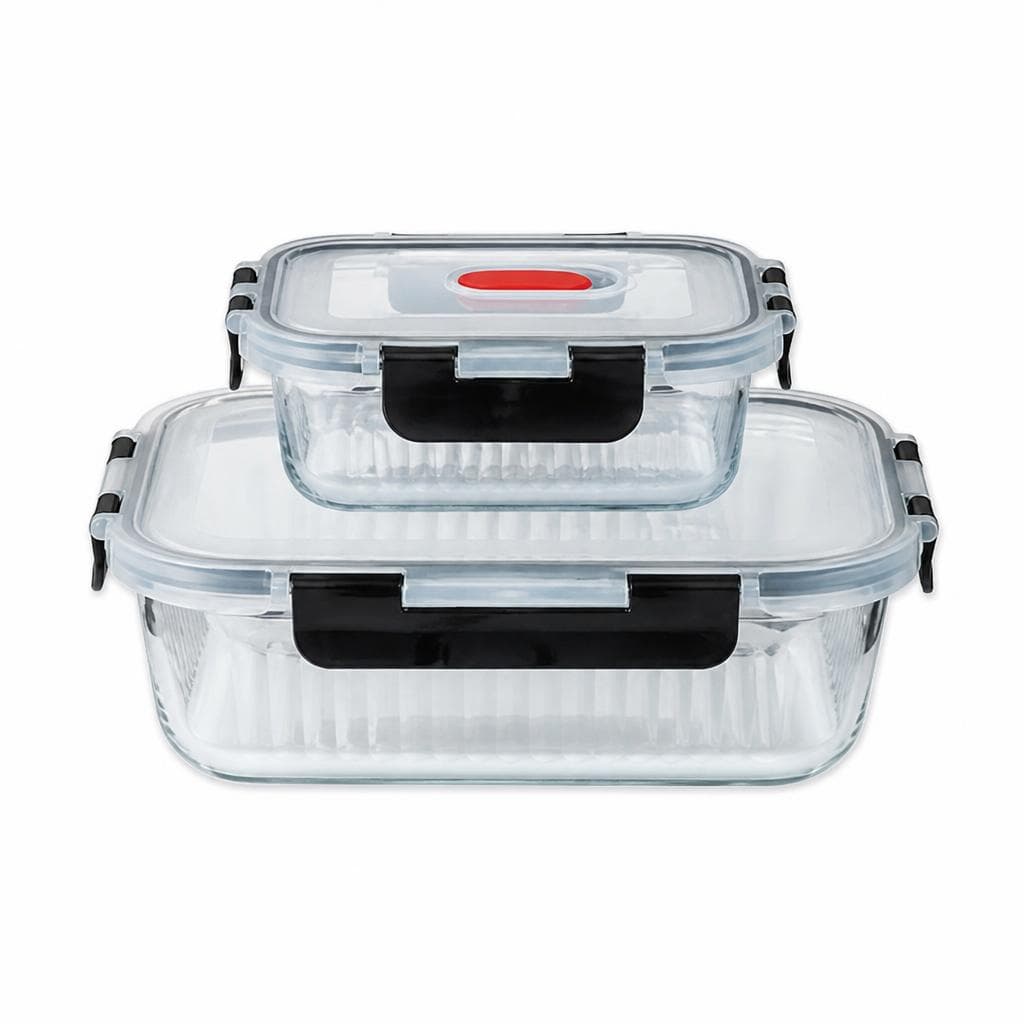 Masterpro set posod za shranjevanje 370 ml in 1,52 l Akcija v trgovini E.Leclerc
