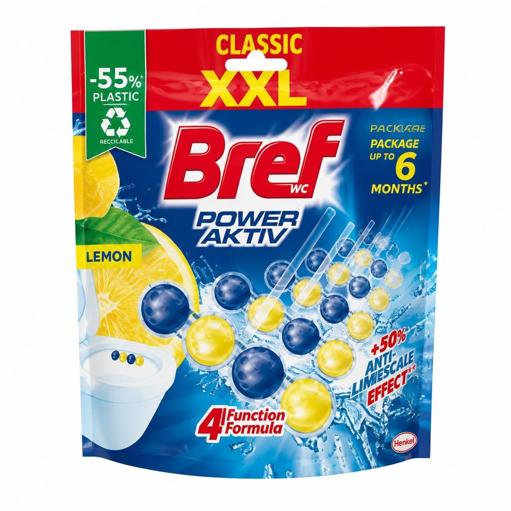 Bref Power Aktiv obešanka za WC školjko 6 x 50 g - Akcija v trgovini Lidl