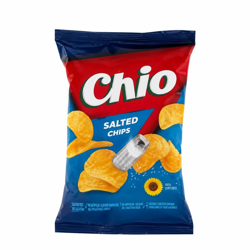 Čips Chio 150 g - Akcija v trgovini Tuš