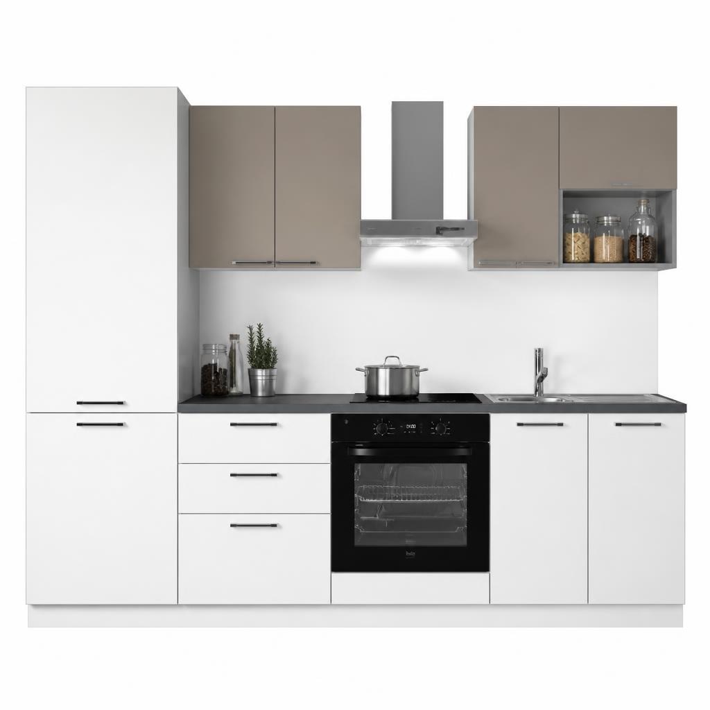 Celotna kuhinja YORK 255x216x60cm ART Cucine Akcija v trgovini Harvey Norman