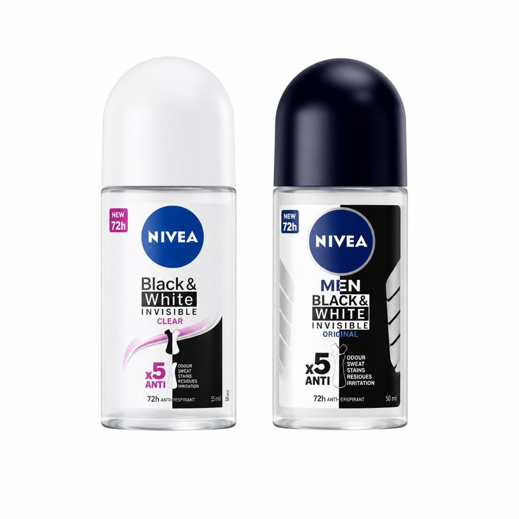 Nivea in Nivea Men roll-on deodorant 50 ml Akcija v trgovini Tuš