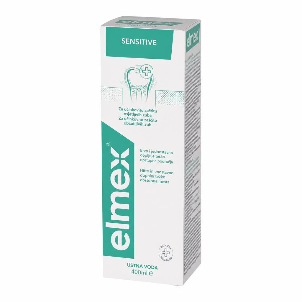 Elmex ustna voda 400 ml Akcija v trgovini E.Leclerc