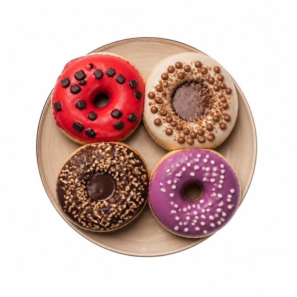 Donut s polnilom Akcija v trgovini E.Leclerc