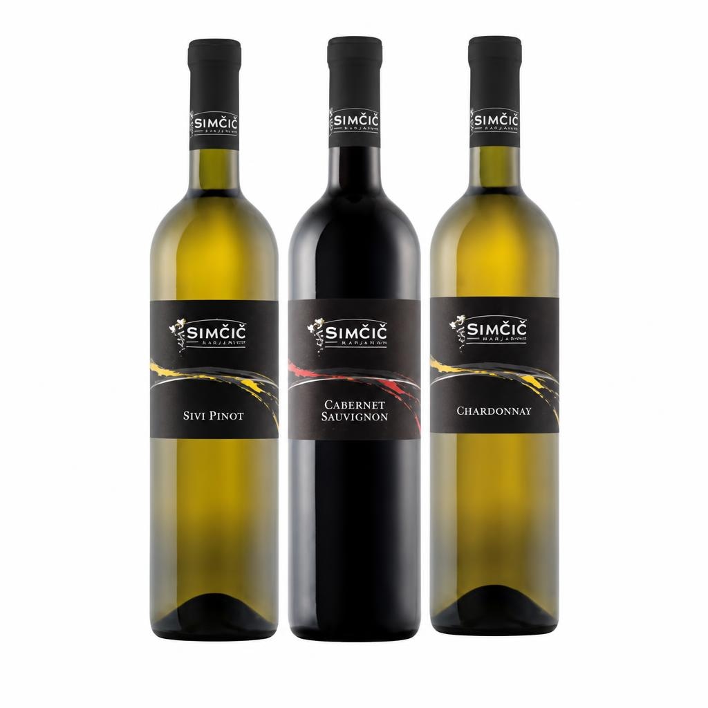 Izbrana vina Simčič 0,75 l - Akcija v trgovini Mercator