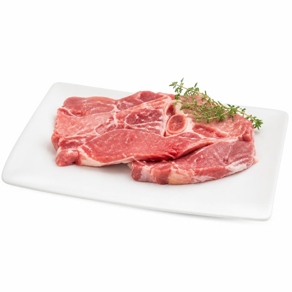 Svinjski vrat s kostjo 1 kg Akcija v trgovini Tuš