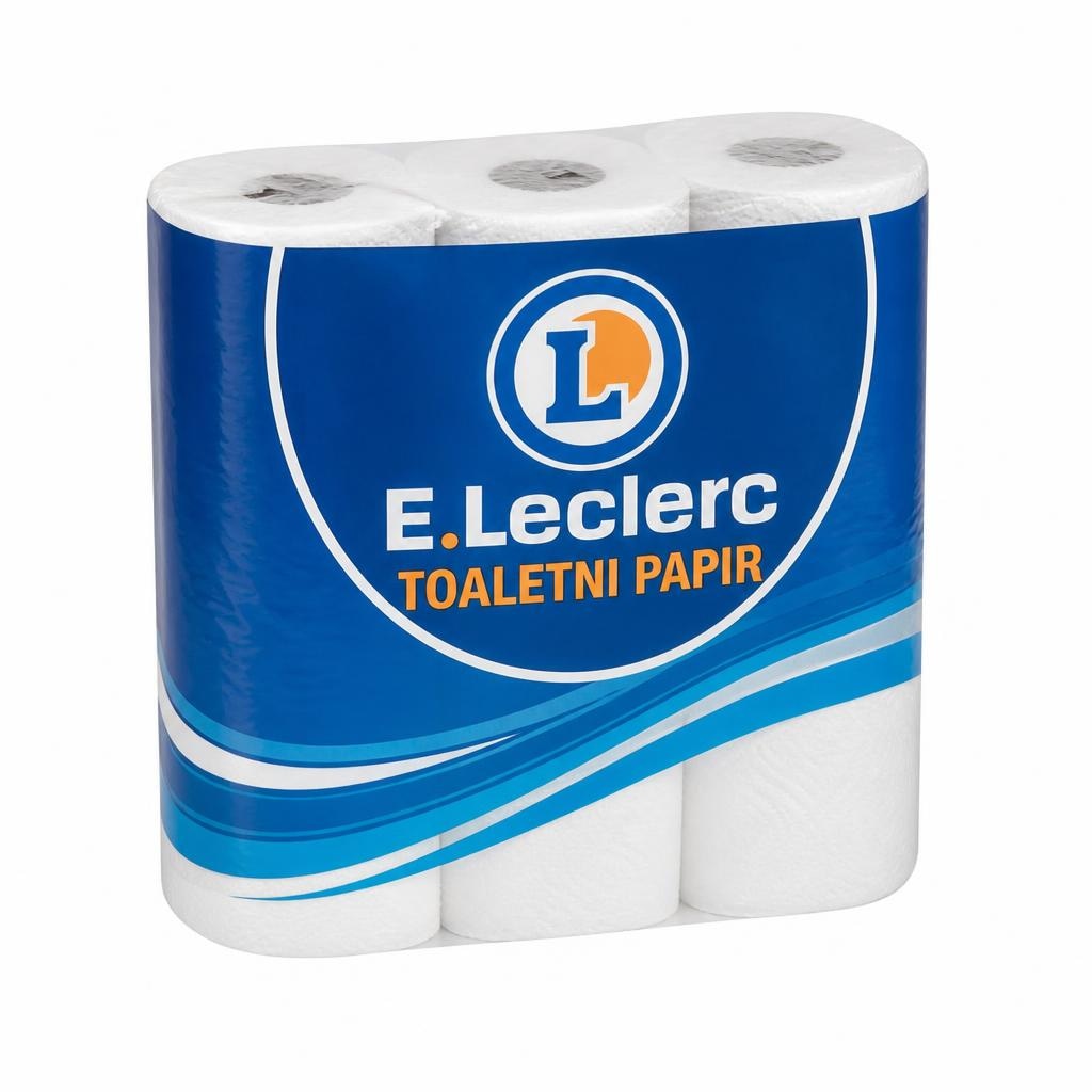 Toaletni papir Akcija v trgovini E.Leclerc