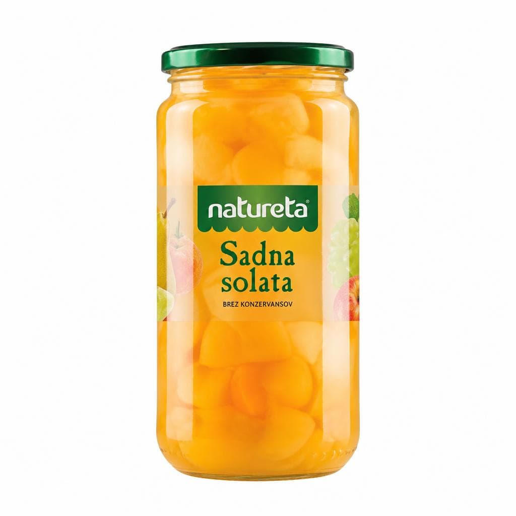 Kompot Natureta Akcija v trgovini E.Leclerc