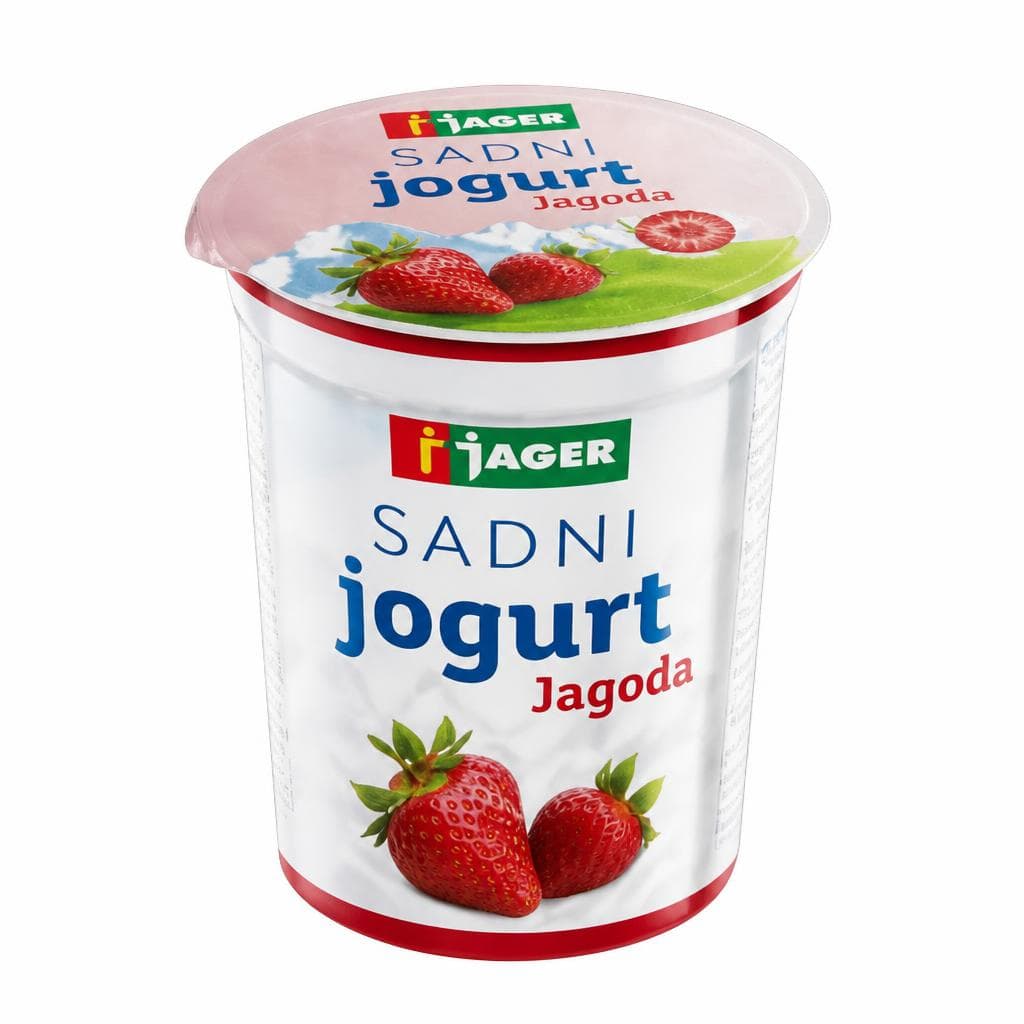 Sadni jogurt Jager 180 g Akcija v trgovini Jager