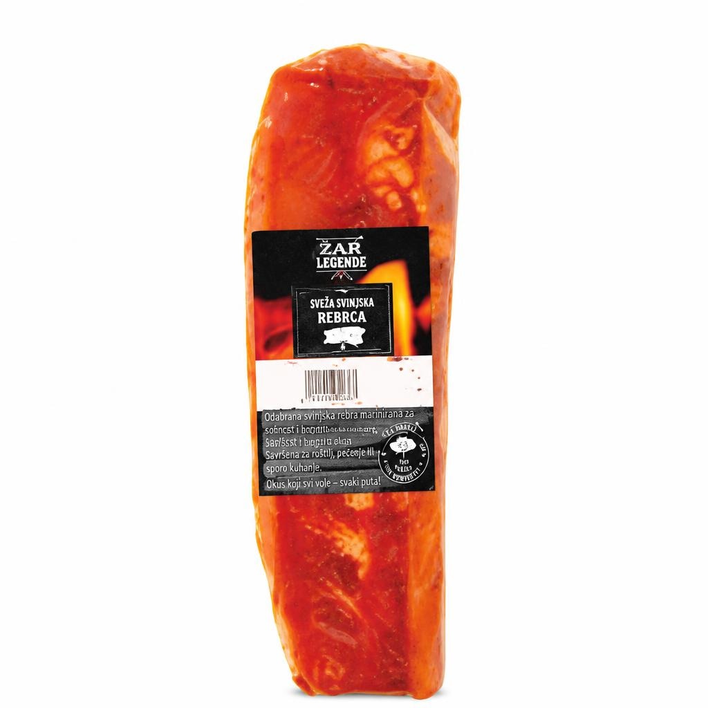 ŽAR LEGENDE Sveža svinjska rebrca pribl. 500 g - Akcija v trgovini Lidl