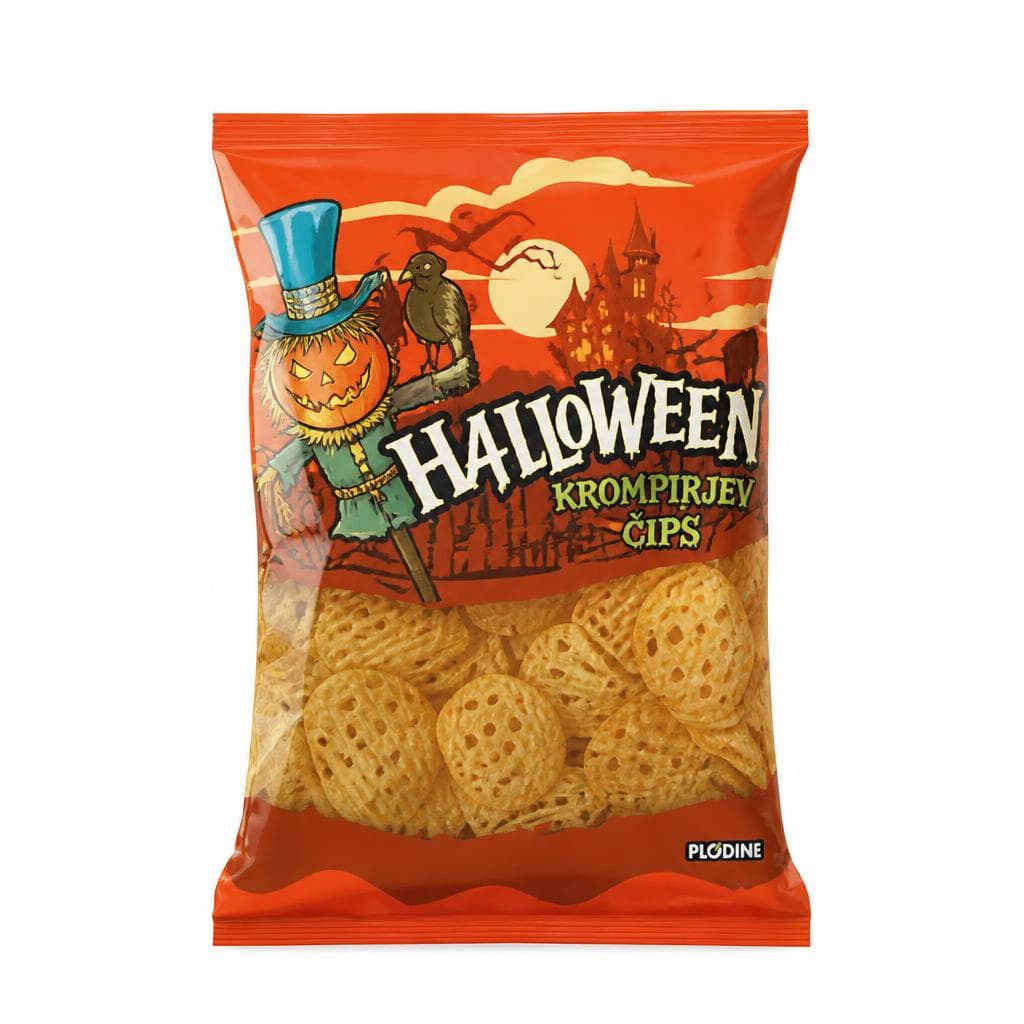 Halloween krompirjev čips 100/110 g Akcija v trgovini Lidl