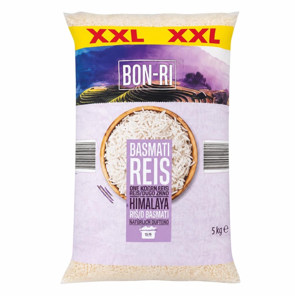Bon-Ri basmati riž 5 kg Akcija v trgovini Hofer