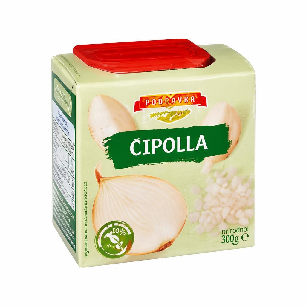 Čebula v kockah 100 g Da Sole - Akcija v trgovini Eurospin