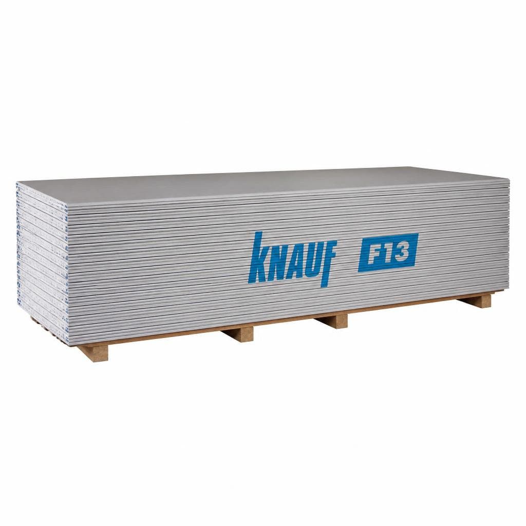Mavčna plošča Knauf F 13 125 cm x 2000 mm x 12,5 mm Akcija v trgovini Merkur