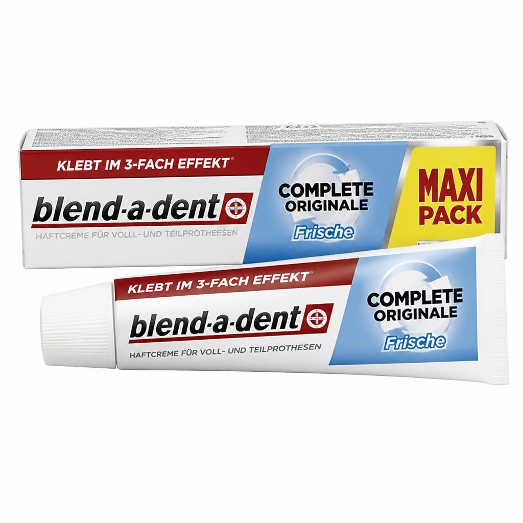 Blend-a-dent krema za pričvrstitev zobne proteze Complete Originale Frische 70 g Akcija v trgovini Mueller