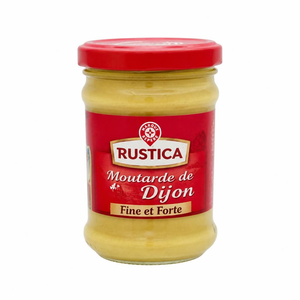 Dijonska gorčica v kozarčku 195 g Rustica Akcija v trgovini E.Leclerc